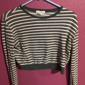 Stripped forever 21 sweater